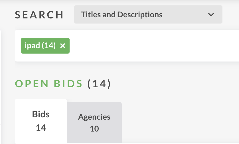 How to Research Similar Bids & RFQs from the Agency Launchpad