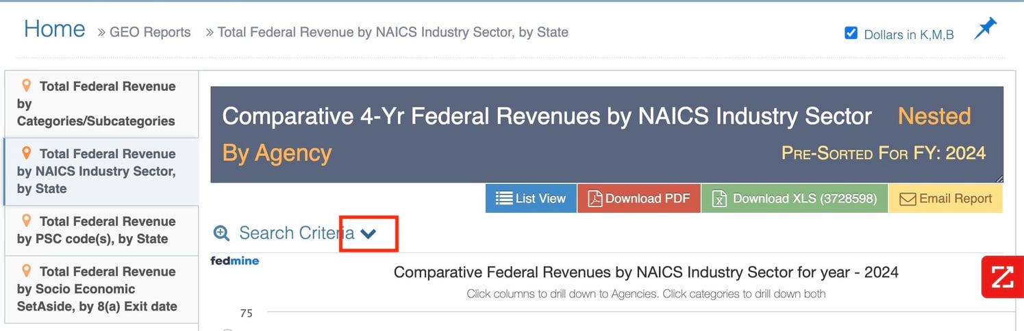 [SBA Guide] How to Search YOY Spending on NAICS Codes